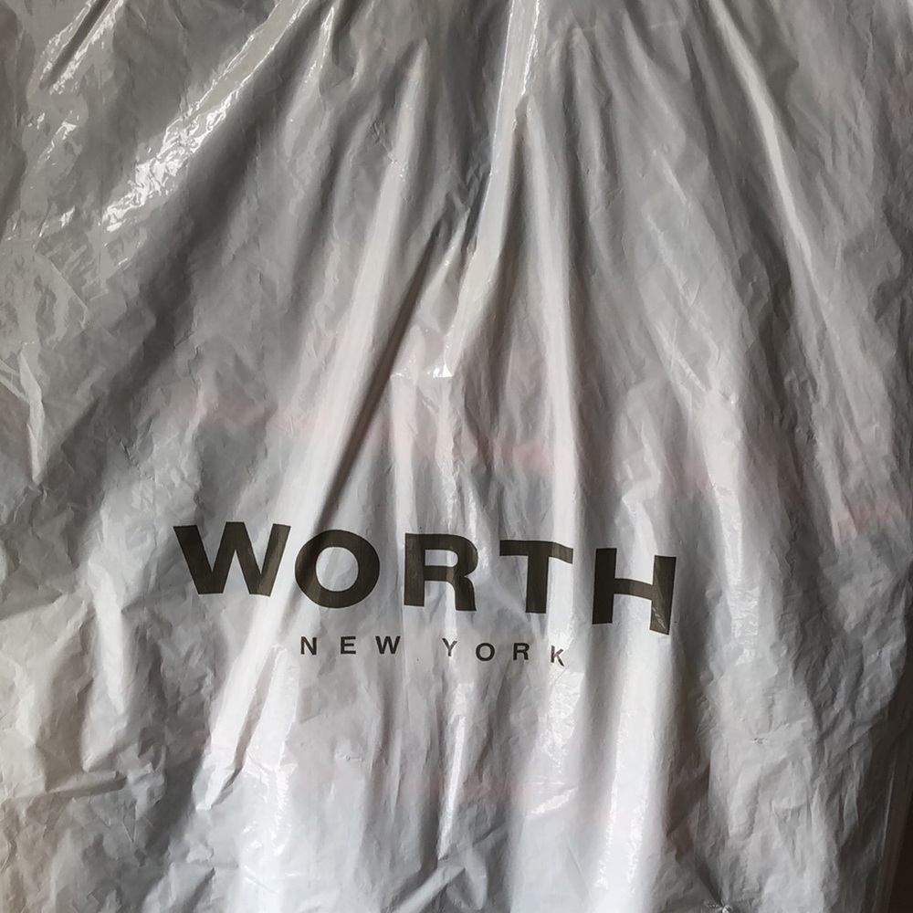 NWT • WORTH NEW YORK $598 Fringed Blanket Stripe Dress - Picture 8 of 16